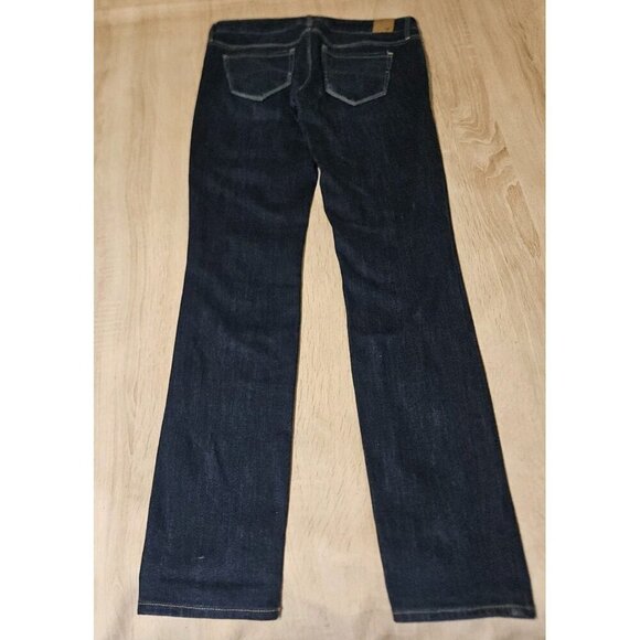 American Eagle Denim Jeans Skinny Stretch size 4 Womens Dark Wash Low Rise Jean - Picture 2 of 7